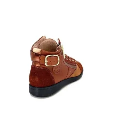 Pataugas 628270 Palme Cuir Rouille*Femme Baskets