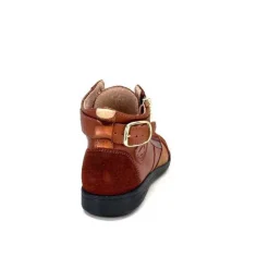 Pataugas 628270 Palme Cuir Rouille*Femme Baskets