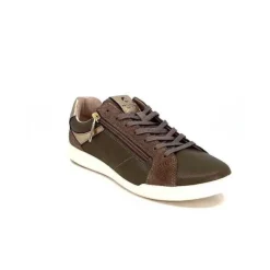Pataugas 628403 Palme Cuir Taupe*Femme Baskets