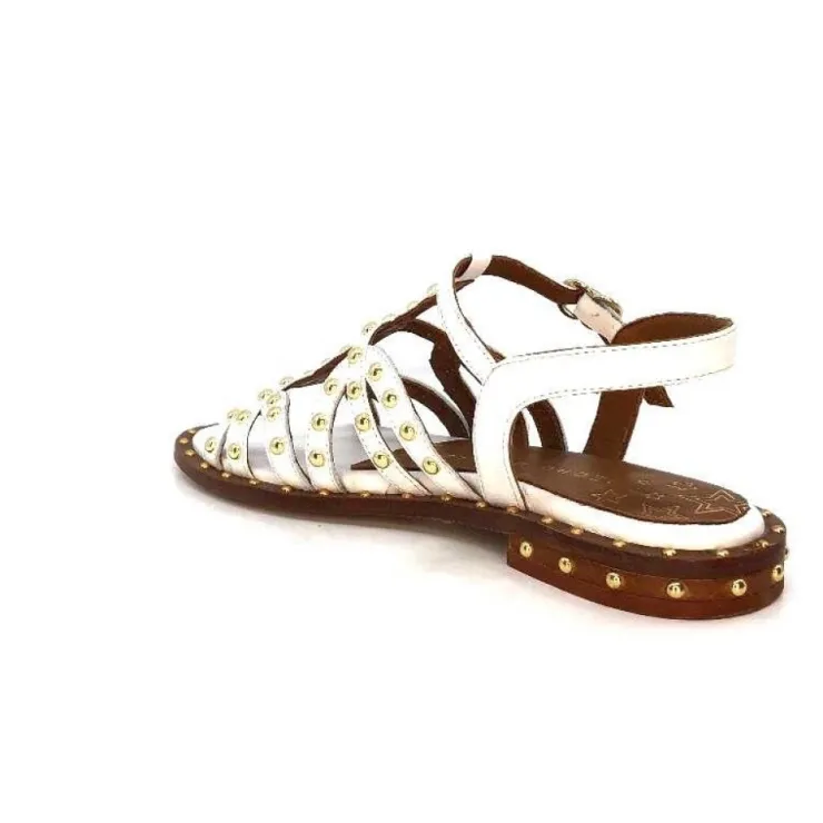 Pedro Miralles 17603 Cuir Blanc*Femme Sandales