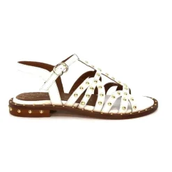 Pedro Miralles 17603 Cuir Blanc*Femme Sandales