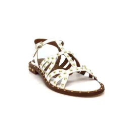 Pedro Miralles 17603 Cuir Blanc*Femme Sandales