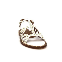 Pedro Miralles 17603 Cuir Blanc*Femme Sandales
