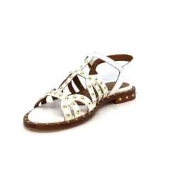 Pedro Miralles 17603 Cuir Blanc*Femme Sandales