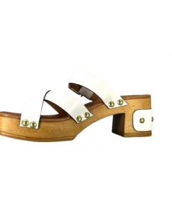 Pedro Miralles 13151 Cuir Blanc*Femme Sandales