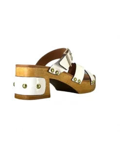 Pedro Miralles 13151 Cuir Blanc*Femme Sandales