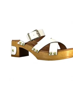 Pedro Miralles 13151 Cuir Blanc*Femme Sandales