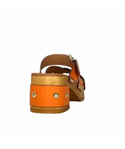 Pedro Miralles 13151 Cuir Orange*Femme Sandales