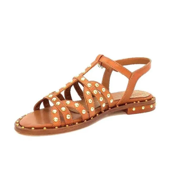 Pedro Miralles 17603 Cuir Tabaco*Femme Sandales