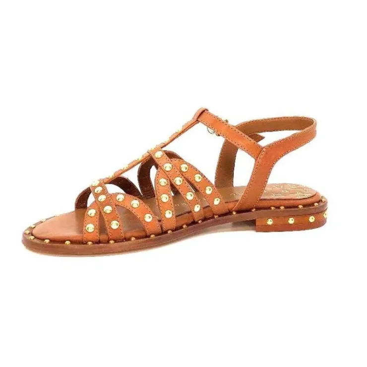 Pedro Miralles 17603 Cuir Tabaco*Femme Sandales