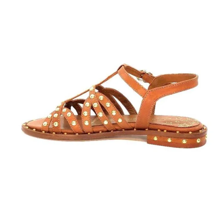 Pedro Miralles 17603 Cuir Tabaco*Femme Sandales