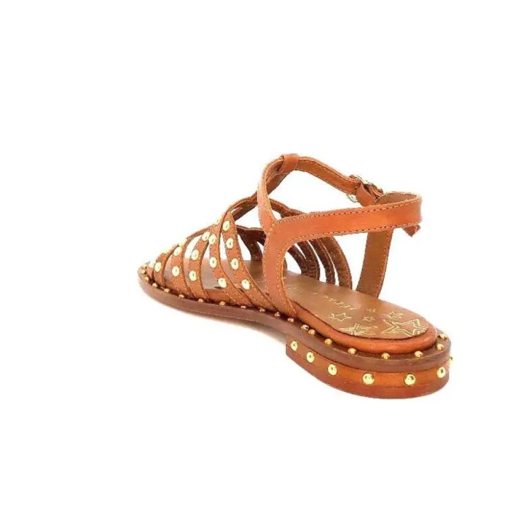 Pedro Miralles 17603 Cuir Tabaco*Femme Sandales