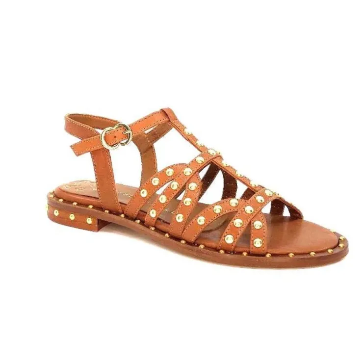 Pedro Miralles 17603 Cuir Tabaco*Femme Sandales