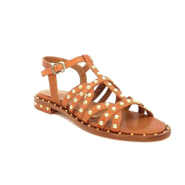 Pedro Miralles 17603 Cuir Tabaco*Femme Sandales
