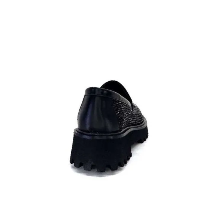 Pedro Miralles 25125 Daim Noir*Femme Mocassins