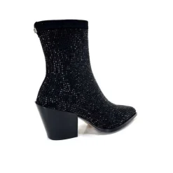 Pedro Miralles 25534 Daim Noir*Femme Santiags
