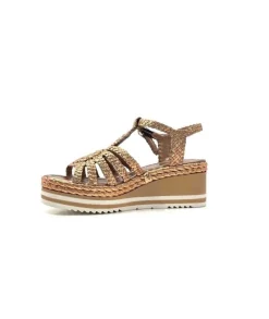 Pons Quintana 10434 Cuir Metal Bronze*Femme Sandales