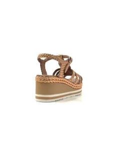 Pons Quintana 10434 Cuir Metal Bronze*Femme Sandales