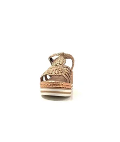 Pons Quintana 10434 Cuir Metal Bronze*Femme Sandales