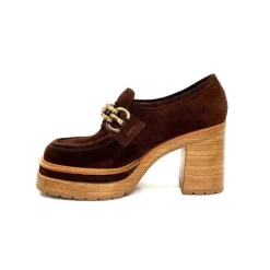 Pons Quintana 10575 Daim Marron*Femme Mocassins