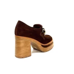 Pons Quintana 10575 Daim Marron*Femme Mocassins