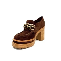 Pons Quintana 10575 Daim Marron*Femme Mocassins