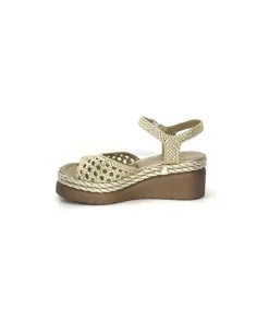 Pons Quintana 10329 Ibiza Metal Platino*Femme Plateformes