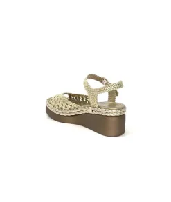 Pons Quintana 10329 Ibiza Metal Platino*Femme Plateformes