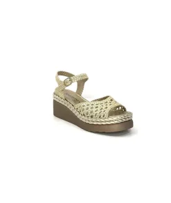 Pons Quintana 10329 Ibiza Metal Platino*Femme Plateformes
