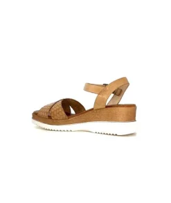 Porronet Fi 2853 Cuir Marron Naturel*Femme Plateformes