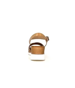 Porronet Fi 2853 Cuir Marron Naturel*Femme Plateformes
