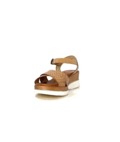 Porronet Fi 2853 Cuir Marron Naturel*Femme Plateformes