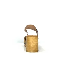 Porronet Fi 2881 Cuir Taupe Arena*Femme Plateformes
