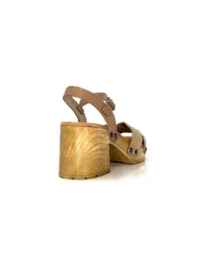 Porronet Fi 2881 Cuir Taupe Arena*Femme Plateformes