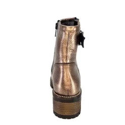 qootum- modascoop Qootum 14130 Cuir Bronze*Femme Bottines