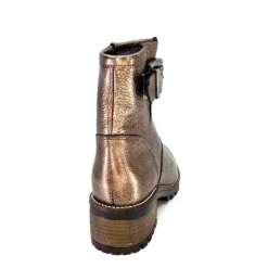 qootum- modascoop Qootum 14130 Cuir Bronze*Femme Bottines