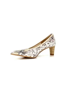 qootum- modascoop Qootum 13920 Cuir Platina*Femme Escarpins