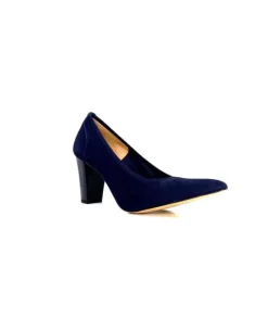 qootum- modascoop Qootum 13500 Daim Marine*Femme Escarpins