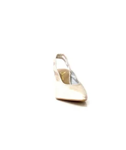 qootum- modascoop Qootum 13940 Luna Cuir Beige*Femme Escarpins