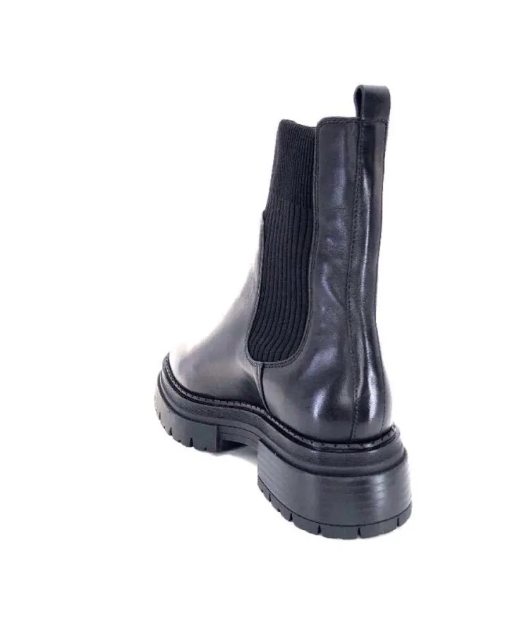 Regarde Le Ciel Blazey 01 Cuir Noir*Femme Bottines