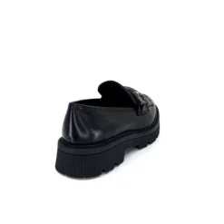Regarde Le Ciel Dalia 06 Cuir Noir*Femme Mocassins