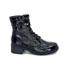 Regarde Le Ciel Emily 40 Cuir Noir*Femme Bottines