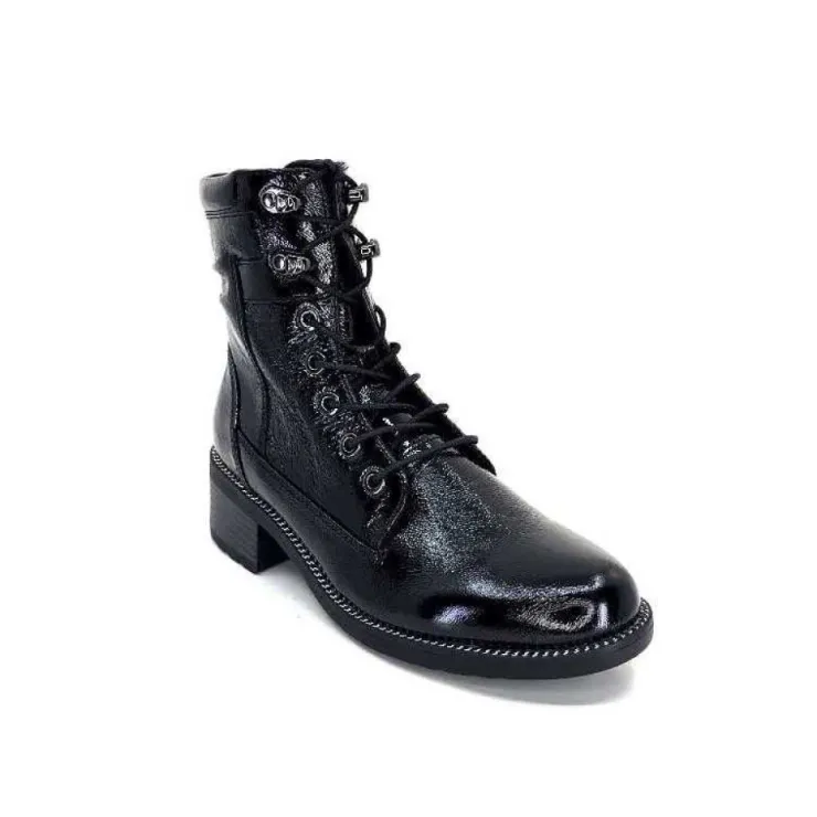 Regarde Le Ciel Emily 40 Cuir Noir*Femme Bottines