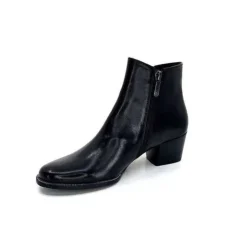 Regarde Le Ciel Isabel 56 Delice Cuir Noir*Femme Bottines