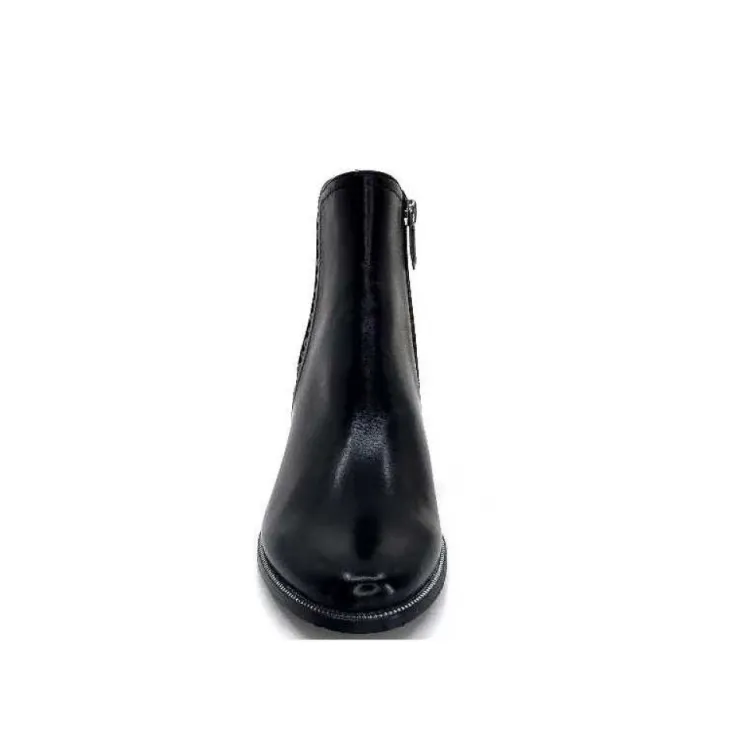 Regarde Le Ciel Isabel 56 Delice Cuir Noir*Femme Bottines