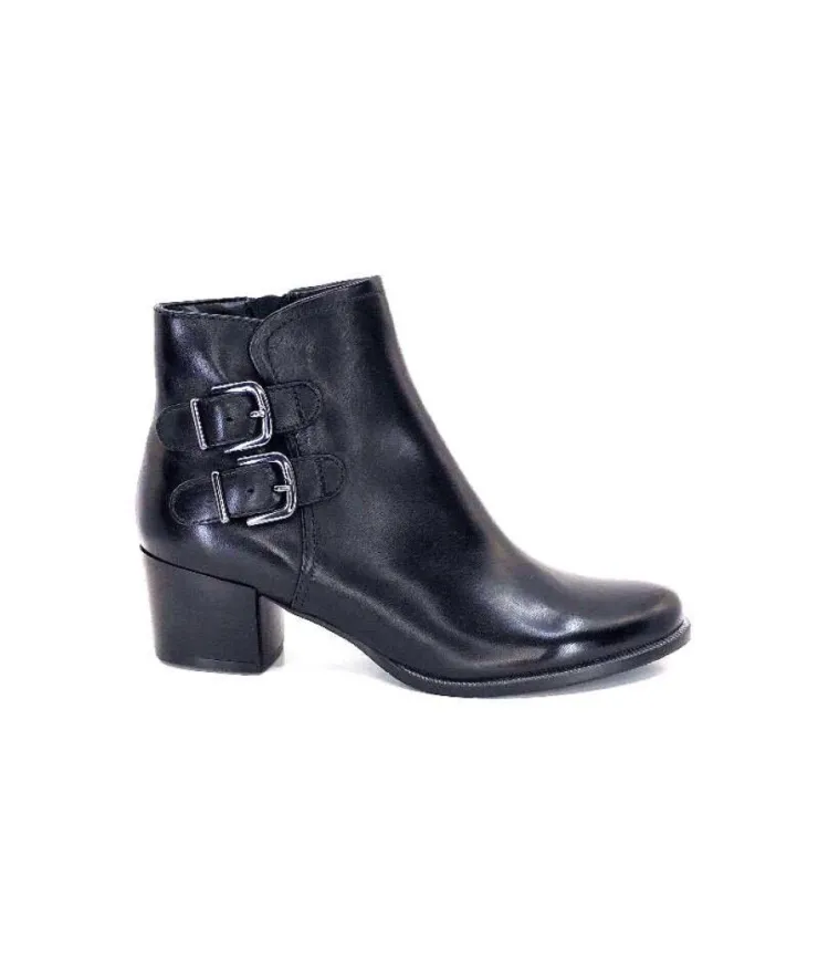Regarde Le Ciel Isabel117 Cuir Noir*Femme Bottines
