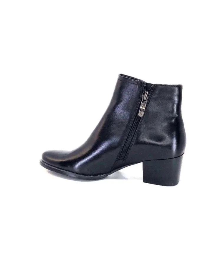 Regarde Le Ciel Isabel117 Cuir Noir*Femme Bottines