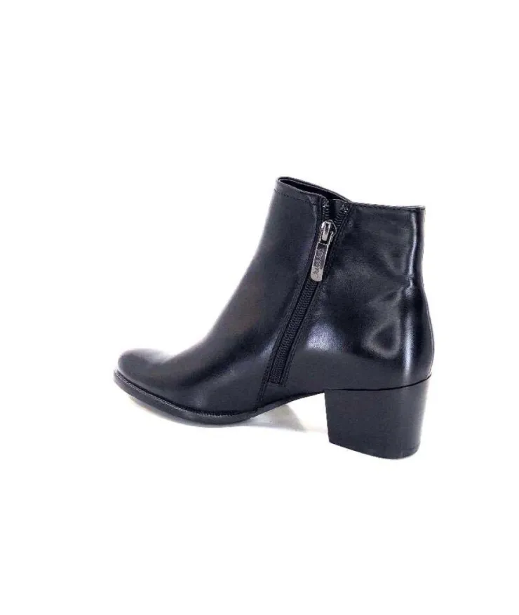 Regarde Le Ciel Isabel117 Cuir Noir*Femme Bottines