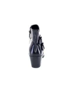 Regarde Le Ciel Isabel117 Cuir Noir*Femme Bottines