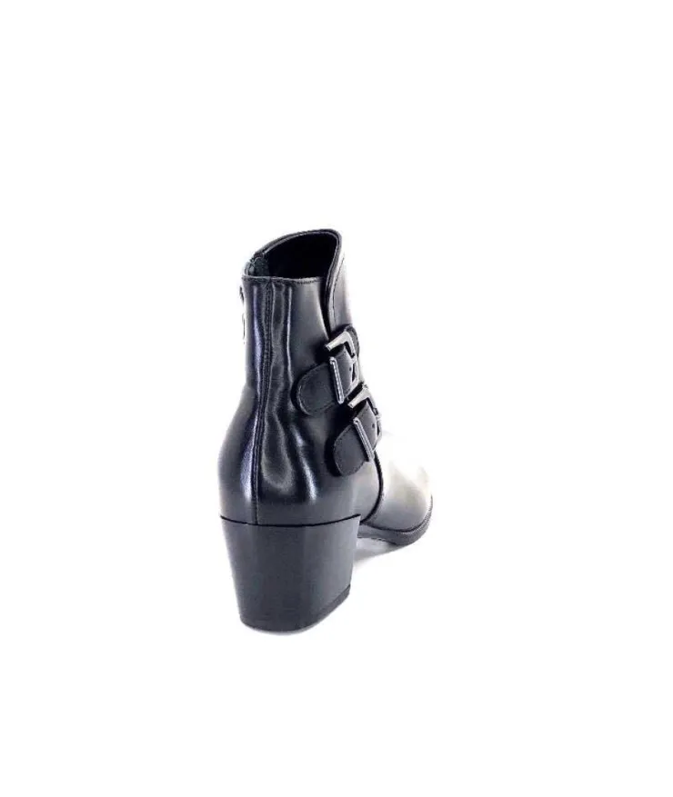 Regarde Le Ciel Isabel117 Cuir Noir*Femme Bottines